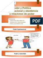 Poder y Politica,y Obediencia y Relaciones Del Poder-ppt