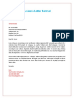 formal business letter 01