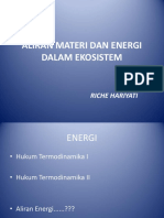 Aliran Materi Energi Dalam Ekosistem