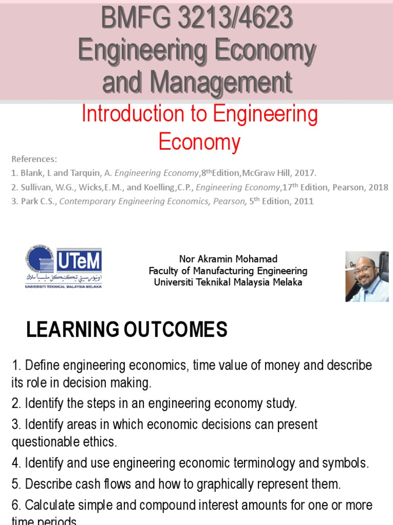 Introduction To Engineering Economy | PDF | Time Value Of Money | Interest
