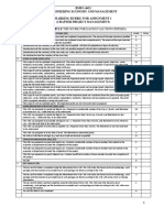 Marking Scheme For Assignment 1