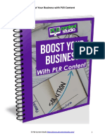 Boost Your Business With PLR July2020