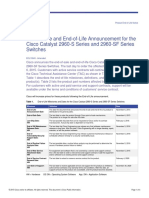 End-of-Sale and End-of-Life Announcement For The Cisco Catalyst 2960-S Series and 2960-SF Series Switches