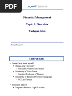 Topic 01 Introduction To Financial Management