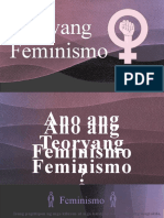 Teoryang Feminismo