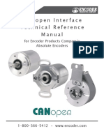 Canopen Interface Technical Reference Manual: For Encoder Products Company'S Absolute Encoders