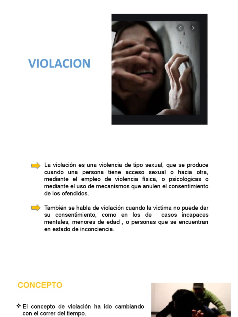 Violacion | PDF | Agresión sexual | Violación
