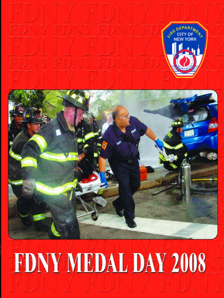 Medal Day Book 2008 | PDF | New York City Fire Department | Emergency  Medical Services