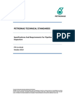 Petronas Technical Standards: Specifications and Requirements For Pipeline In-Line Inspection