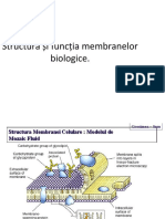 Structura Și Funcția Membranelor Biologice 