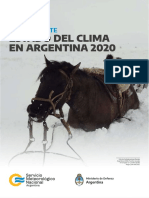 Estado Del Clima de Argentina 2020