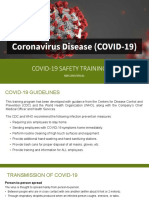 C - COVID-19 Safety Training Presentation - Ver 3 - 090320