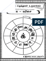 உயிர்மெய் எழுத்துகள் உருவாக்கம்