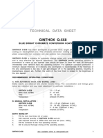 Technical Data Sheet: Ginthox Q-558