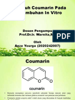 Pengaruh Coumarin Pada Pertumbuhan in Vitro