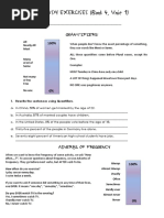 English Exercises (Book 4, Unit 1) : Quantifiers