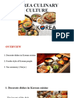 Korean Culinary Culture Overview - Dishes, Etiquette & Ceremonies