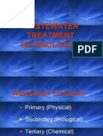 Wastewater Treatment Technologies