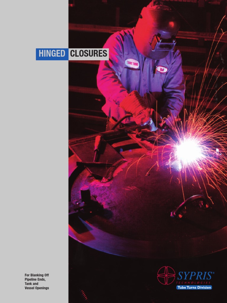 Hinged Closure Catalog | PDF | Pipe (Fluid Conveyance) | Automation