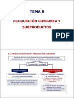 3.1 Tema 8 - Producción Conjunta y Subproductos