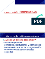 13. POLITICAS ECONOMICAS