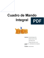 Informe Cuadro de Mando Integral