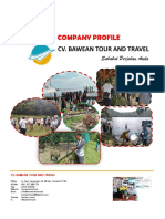 Company Profile CV Bawean Tour and Trave