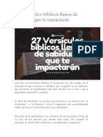 27 Versiculos Biblicos