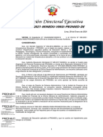 Resolucion Directoral Ejecutiva-000026-2021-Minedu-Vmgi-Pronied-De