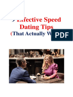 9 Effective Speed Dating Tips