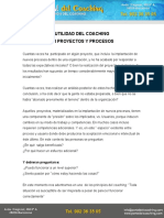 Rol Del Coaching en Proyectos y Procesos