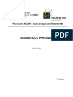 ACOUSTIQUE PHYSIQUE new