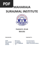 Maharaja Surajmal Institute: Practical IX - CG Lab (BCA 351)