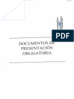 Documentos de Presentación