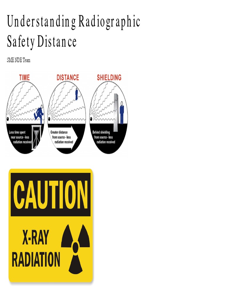 Radiation Safety DistanceNDE SME PDF Radioactive Decay Forms Of