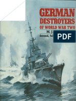 German Destroyers of World War Two Whitley