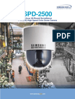 24-Hour All-Round Surveillance PTZ (25X) High Speed Color Dome Camera