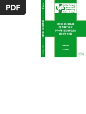 Guide Ph6 2015 | Pdf | Pharmacien | Pharmacie