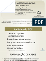 A Clínica Da Terapia Cognitiva Comportamental