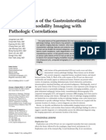Cystic Lesions of The Gastrointestinal Tract: Multimodality Imaging With Pathologic Correlations