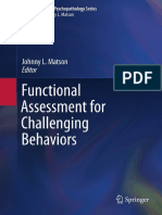 Functional Assessment For Challenging Behaviors 2012