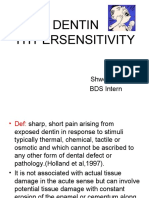 dentin hypersensitivity smnr