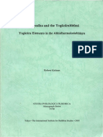 Robert Kritzer - Vasubandhu and The Yogācārabhūmi - Yogācāra Elements in The Abhidharmakośabhā Ya-International Institute For Buddhist Studies (2005)
