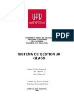 Sistema de Gestion JR Glass S.A