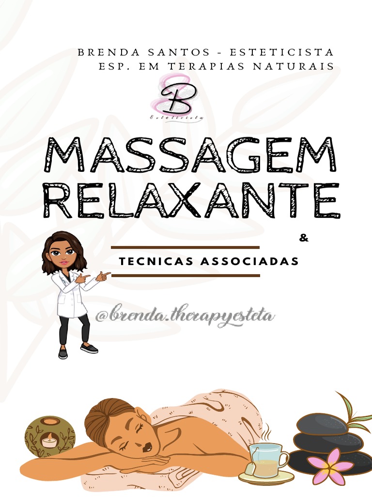 Manobras de Massagem Relaxante Passo a Passo | PDF | Massagem | Músculo