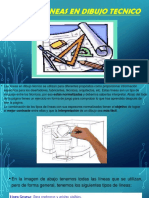 Tipos de Lineas en Dibujo Tecnico 