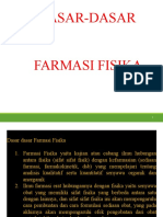 Pendahuluan Farmasi Fisika