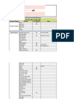 NAILS Bar Stock Monthly Report 6th August 2018 - 11augus 2018 Person in Charge Material YES' If Needed Notes