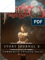 FOLKLORE - FLXX - Community-Created-Tales - Story Journal (8.5x11in) (A Candle in The Darkness - Rev2)