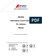 AM-929x Redundancy Control System PC-Software Manual: Amplus Communication Pte LTD